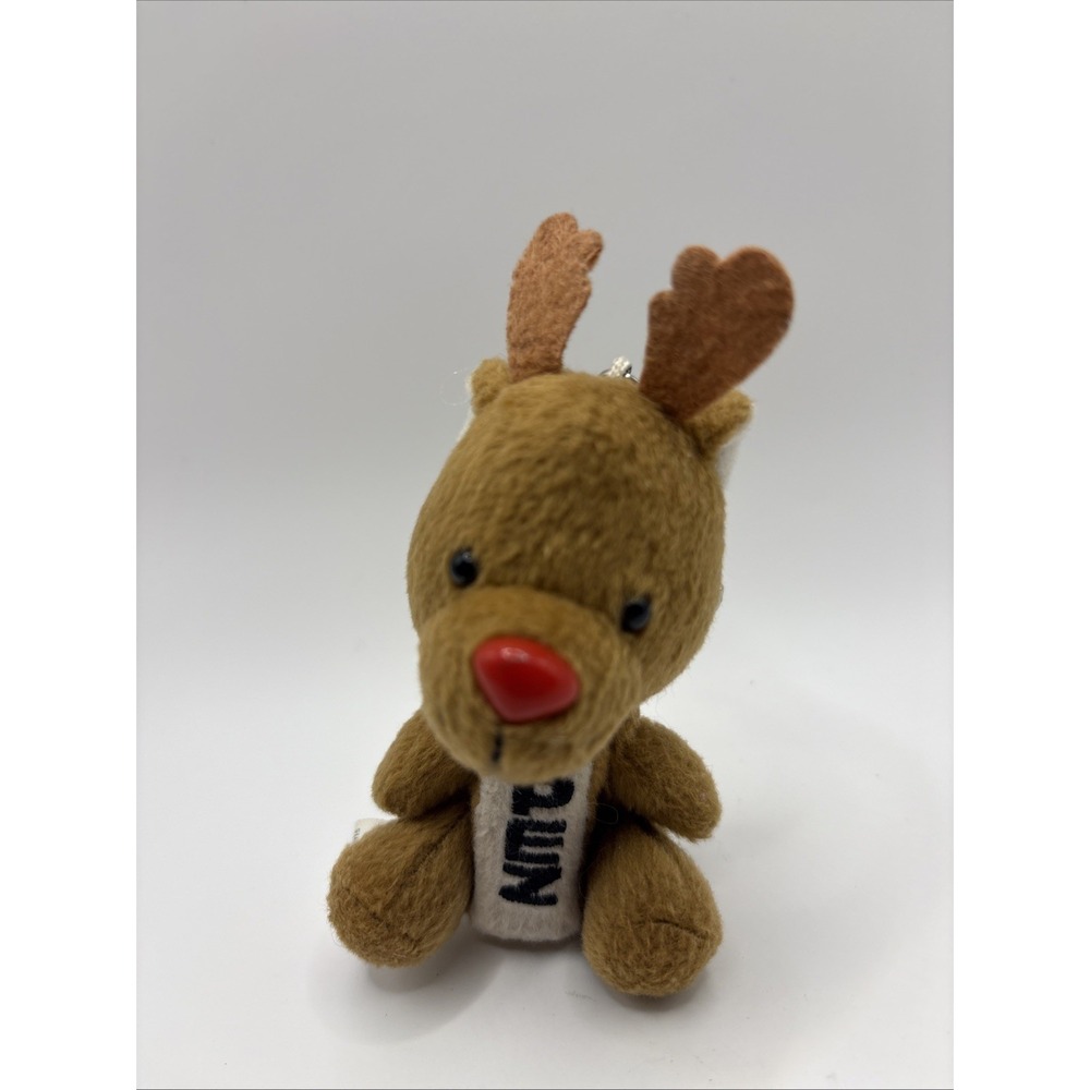 PEZ Christmas Keychain Reindeer 2010 Plush